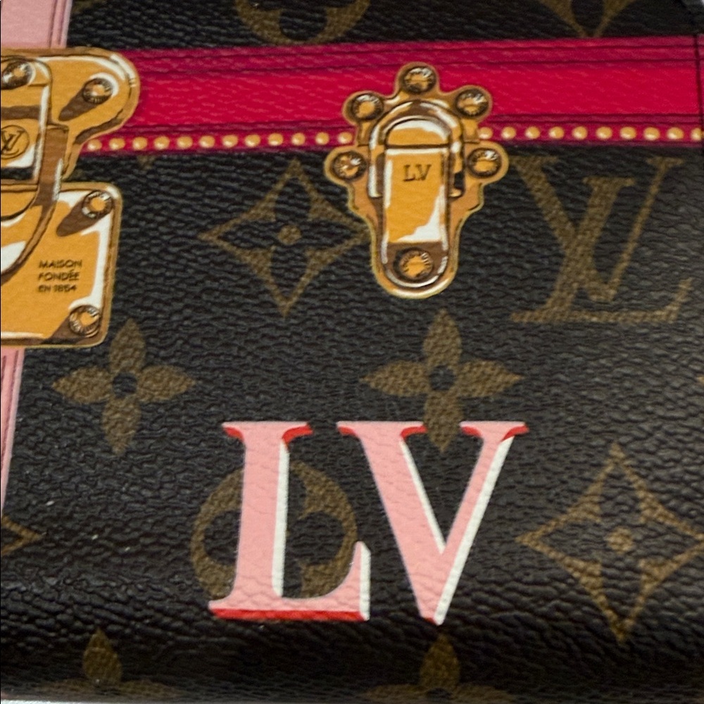 Louis Vuitton Women's Summer Trunks Pink Wallet - Picture 2 of 14
